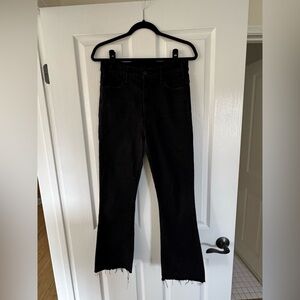 MOTHER Jeans | The Hustler Ankle Fray (Color: Not Guilty)